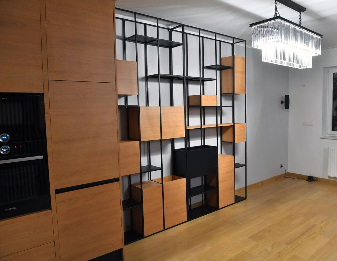 Regał Loft Industrialny R2 - Polskie Meble Industrialne - Loft and Design